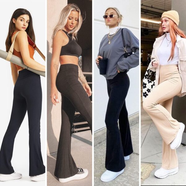 Workout Yoga Tight Pants Flared - Image 4